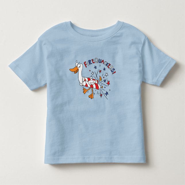 Jubiläumsduck Niedliche Kinder Kleinkind T-shirt (Vorderseite)