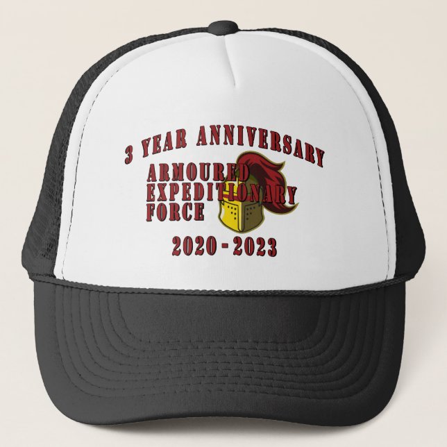 Jubiläumsfeier der AEF 3 Jahre Truckerkappe (Vorderseite)