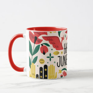 Jubiläumsfeier Freiheit Erbe symbolische Kunst Tasse