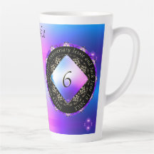 Jubiläumsfeier Latte Tasse