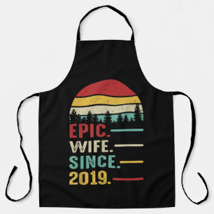 Jubiläumsgeschenk für Ihre epische Ehefrau Schürze