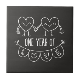 Jubiläumsgeschenk für Ihre Keramik Foto Tile Fliese