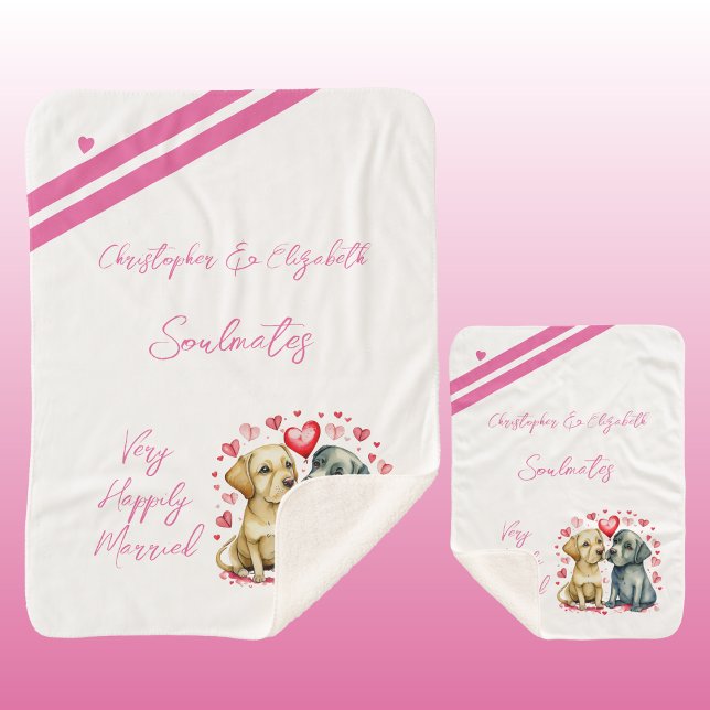 Jubiläumsgeschenk für niedliche Ehefrau Sherpadecke (Von Creator hochgeladen)