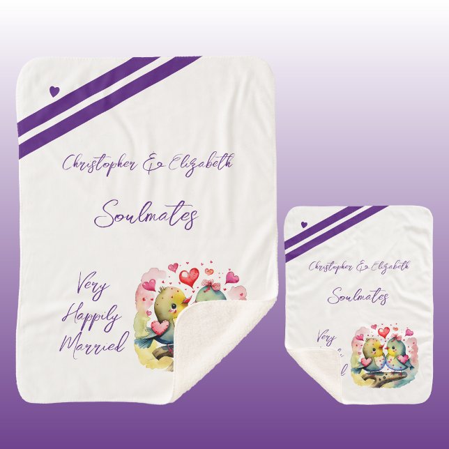 Jubiläumsgeschenk für niedliche Ehefrau Sherpadecke (Von Creator hochgeladen)