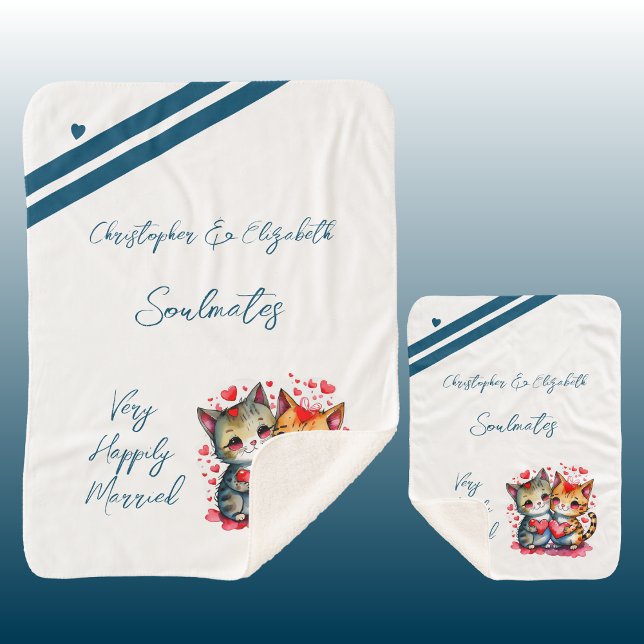 Jubiläumsgeschenk für niedliche Katzen Sherpadecke (Von Creator hochgeladen)