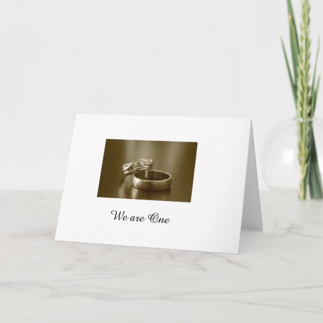 Jubiläumsgeschenk Karte (Vorderseite)