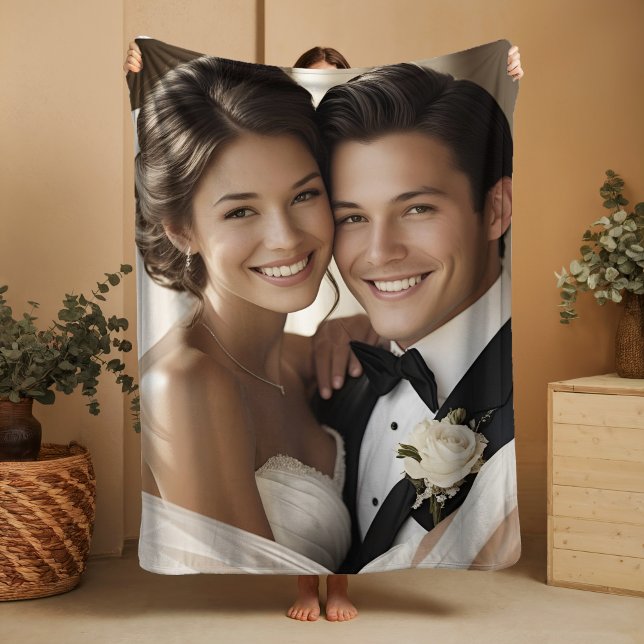 Jubiläumsgeschenk Sherpa Blanket Hochzeit Foto Ehe Sherpadecke (Von Creator hochgeladen)