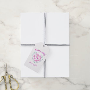 Jubiläumsgeschenke Geschenkanhänger