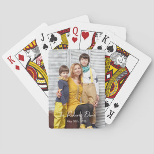 Jubiläumsgeschenke, Gewohnte Bilder, Weihnachten P Spielkarten