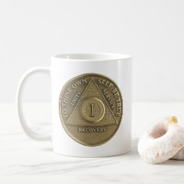 Jubiläumsjahr 1 Medallion Tasse Kaffee