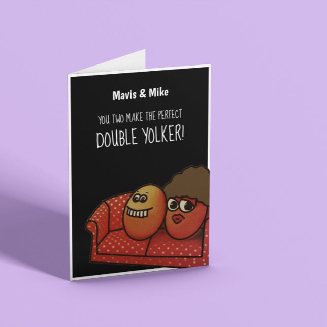 Jubiläumskarte Funny Eggs Karte (Von Creator hochgeladen)