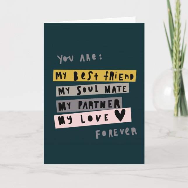 Jubiläumskarte Karte (Vorderseite)