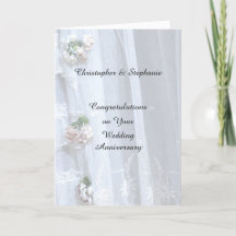 Jubiläumskarte, Vintage Spitze