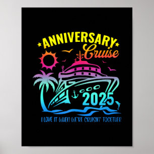Jubiläumskreuzfahrt 2025 Gemeinsam Erinnerungen sc Poster