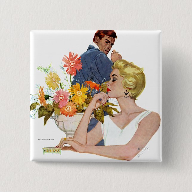 Jubiläumsquartier Button (Vorderseite)