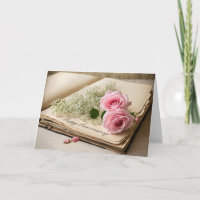 Jubiläumsrosen in alten Schriften