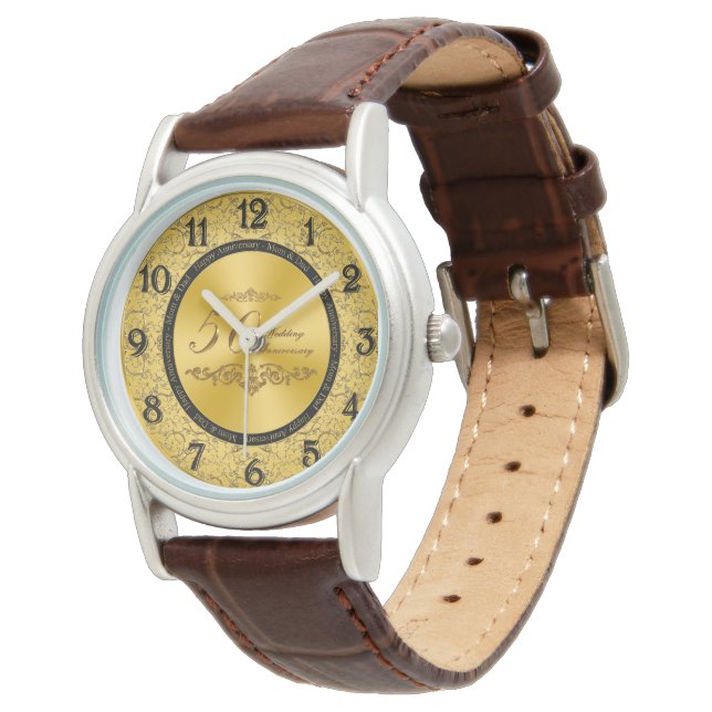 Jubiläumsschau Armbanduhr (Schrägansicht)