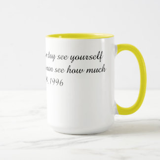 Jubiläumstasse Tasse