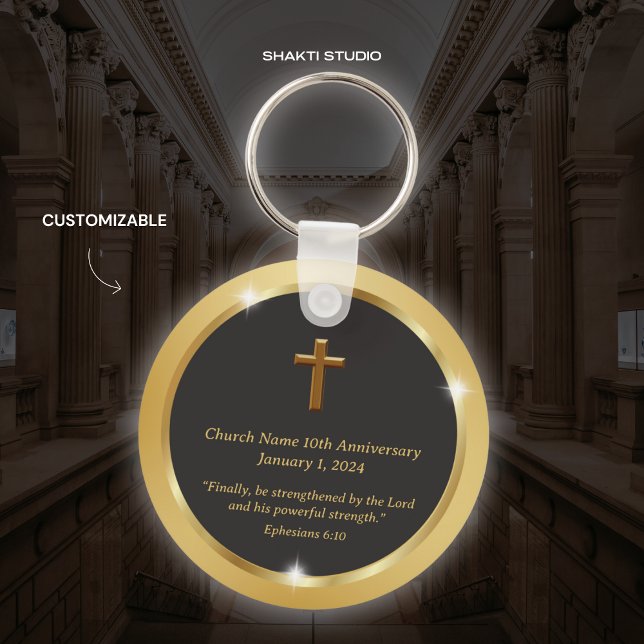 Jubiläumsveranstaltung der Goldkirche Souvenir Biv Schlüsselanhänger (Von Creator hochgeladen)