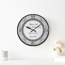 Jubiläumszeit Große Wanduhr