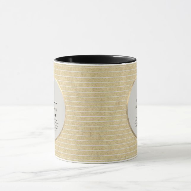 Jubiläumszeitung - JEDE CLERGIE Tasse (Zentrum)