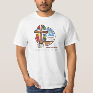 Jubilé 2025, Fête de la Foi. T-shirt personnalisé.