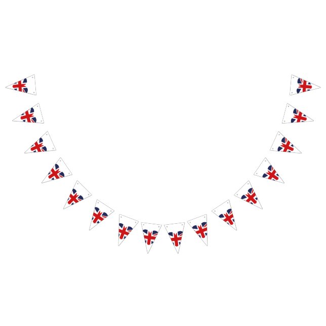 Jubilee 2022 England Jagdflagge Wimpelkette (Alle)