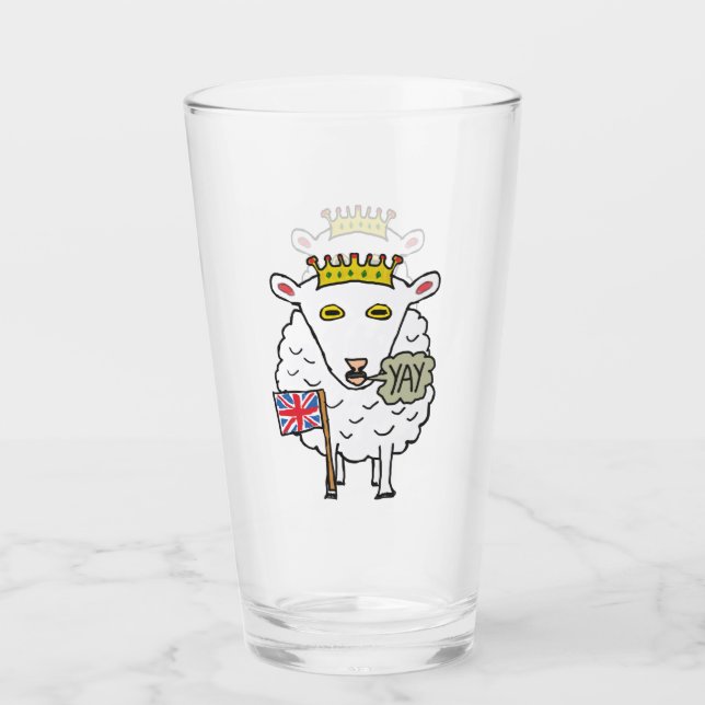 Jubilee Royal Sheep Glas (Vorderseite)