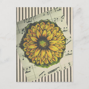 Jubilee Songflower Postkarte