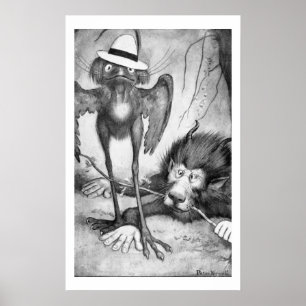 Jubjub Bird und der Bandersnatch Poster