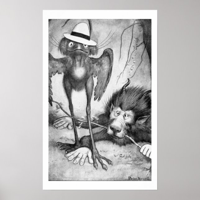 Jubjub Bird und der Bandersnatch Poster (Vorne)