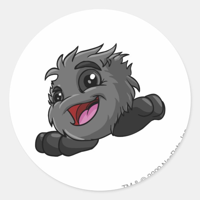 JubJub Shadow Runder Aufkleber (Vorderseite)