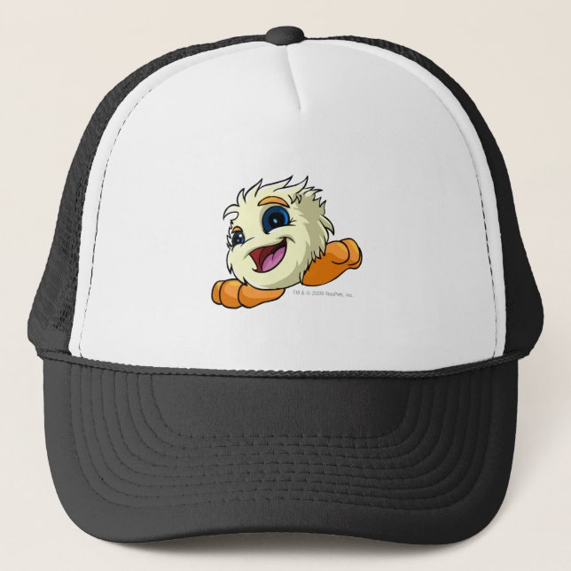 JubJub Weiß Truckerkappe (Vorderseite)