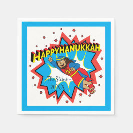 Judah Maccabee Das Hammer Hanukkah Party Serviette