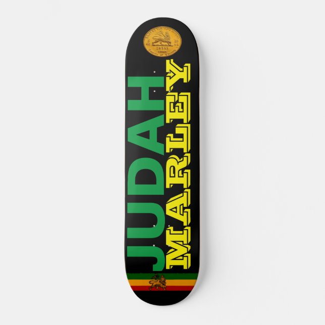JUDAH MARLEY Skateboard (Vorderseite)