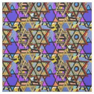 Judaia Customized Fabrics - Mogen David Gifts Stoff