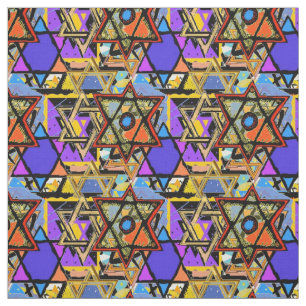 Judaia Customized Fabrics - Mogen David Gifts Stoff
