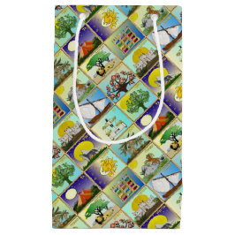 Judaica 12 Tribes of Israel Art Print Kleine Geschenktüte