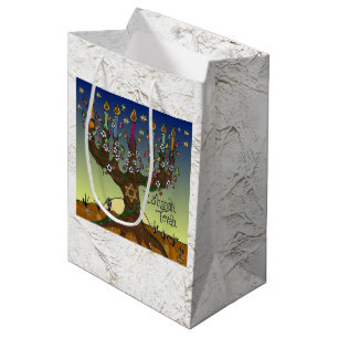 Judaica 12 Tribus D'Israël Panneaux D'Art Sac Cade