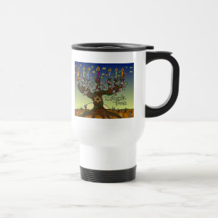 Judaica L'shanah Tovah Baum Des Lebens Geschenke B Reisebecher