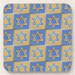 Judaica Star Of David Metal Gold Blue Untersetzer<br><div class="desc">You are viewing The Lee Hiller Design Collection. Apparel,  Gifts & Collectibles  Lee Hiller Photography or Digital Art Collection. You can view her Nature photography at http://HikeOurPlanet.com/ and follow her hiking blog within Hot Springs National Park.</div>