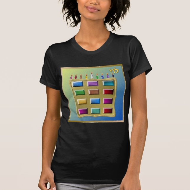 Judaika 12 Stämme Israel Levi T-Shirt (Vorderseite)