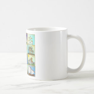 Judaika 12 Stämme Israels Art Kaffeetasse