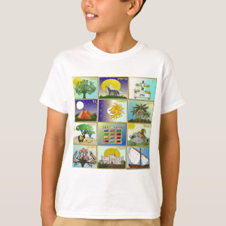 Judaika 12 Stämme Israels Art T-Shirt