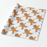 Judaika Hanukkah Gingerbread Man Menorah Geschenkpapier<br><div class="desc">You are viewing The Lee Hiller Fotogray Art and Designs Collection of Home and Office Decor,  Apparel,  Ohrs and Collectibles. The Designs inklusive Lee Hiller Fotogray and Mixed Media Digital Art Collection. You can view her Nature fotogray at http://HikeOurPlanet.com/ and follow her hiking blog within Hot Springs National Park.</div>