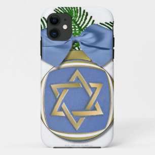 Judaika Hanukkah Stern von David Ornament Print Case-Mate iPhone Hülle