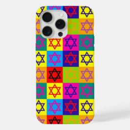 Judaika - iPhone Cases - Geschenke - Jüdische Feie 15 Pro Max Hülle