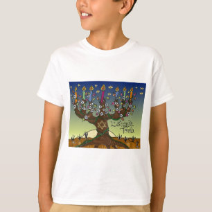 Judaika L'shanah Tovah Baum des Lebens Geschenke B T-Shirt