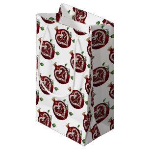 Judaika Pomegranate Heart Hanukkah Rosh Hashanah Kleine Geschenktüte