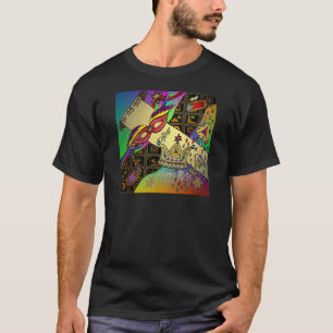Judaika Purim Esther Celebration Art Print T-Shirt